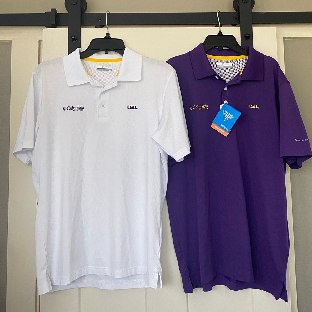 Bundle: LSU Columbia PFG Shirts